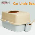 Caja de arena respetuosa del medio ambiente linda al por mayor del gato, Fashional fácil de limpiar la caja del baño del gato